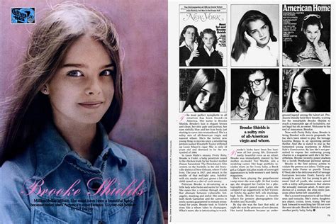 brooke shields playboy picture|A series of nude photographs taken six years ago...